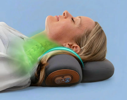 Almohada terapéutica inteligente para el cuello